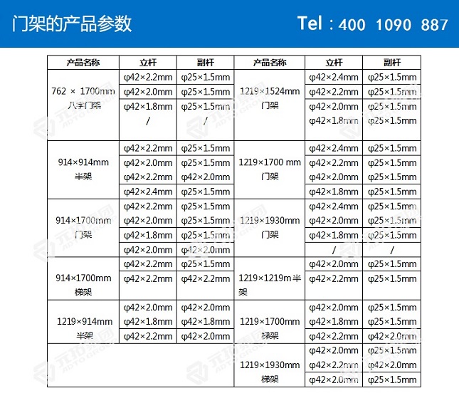 長沙熱鍍鋅腳手架價格